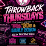 Throwback Thursdays at The Pony Greensboro — Relive the Music, Reignite the Night