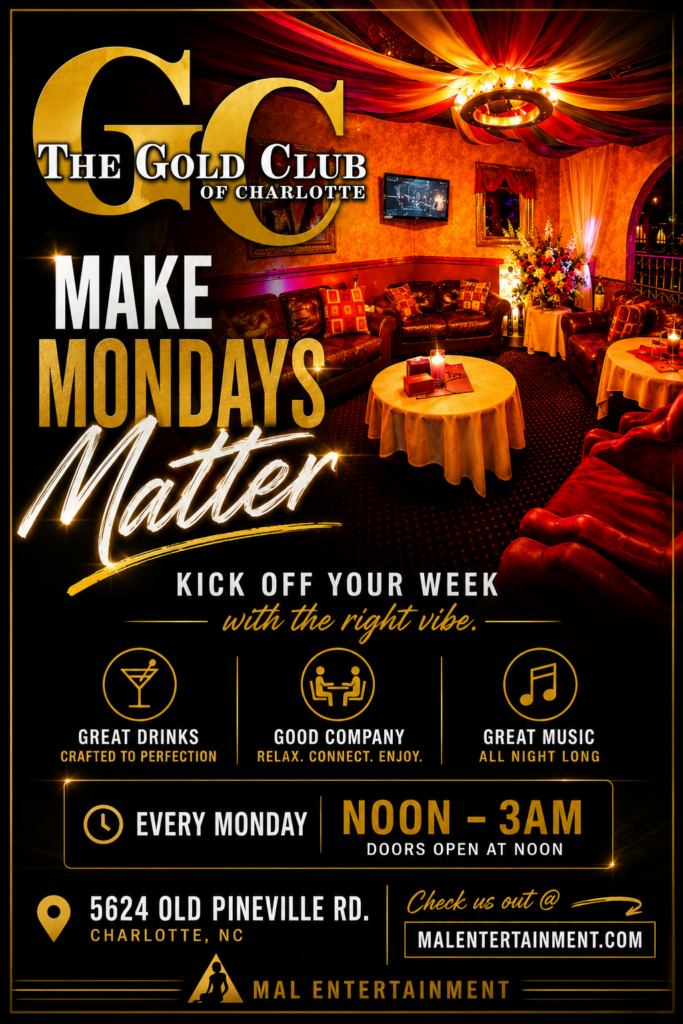 The Gold Club – Charlotte flyer
