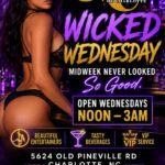 Wicked Wednesday — The Gold Club of Charlotte — MAL Entertainment event flyer