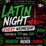Crazy Horse Show Club Rock Hill Latin Night, every Wednesday