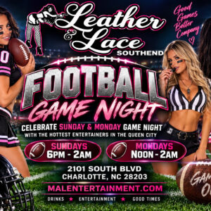 Leather & Lace Southend Football Game Night flyer