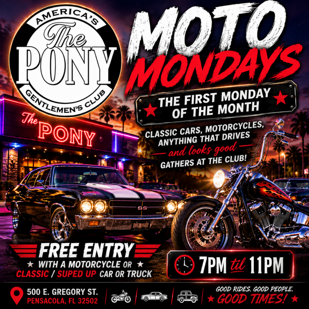 Moto Mondays — The Pony – Pensacola
