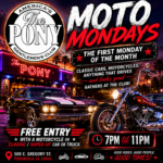 Moto Mondays at The Pony – Pensacola: Free Entry for Riders and Rides