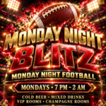 Tassels Cabaret Monday Night Blitz flyer